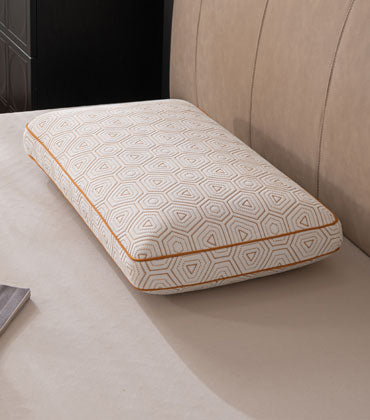 Copper memory foam pillow
