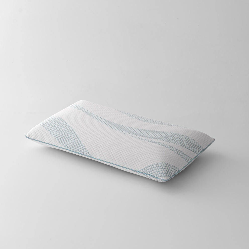 wave memory foam pillow