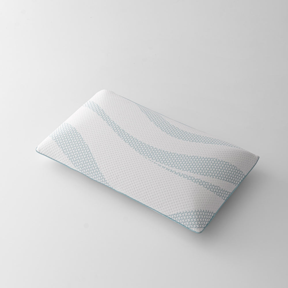 wave memory foam pillow