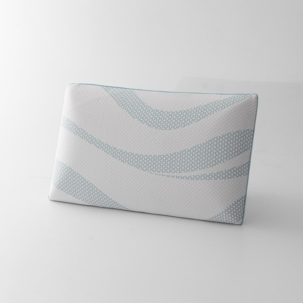 wave memory foam pillow