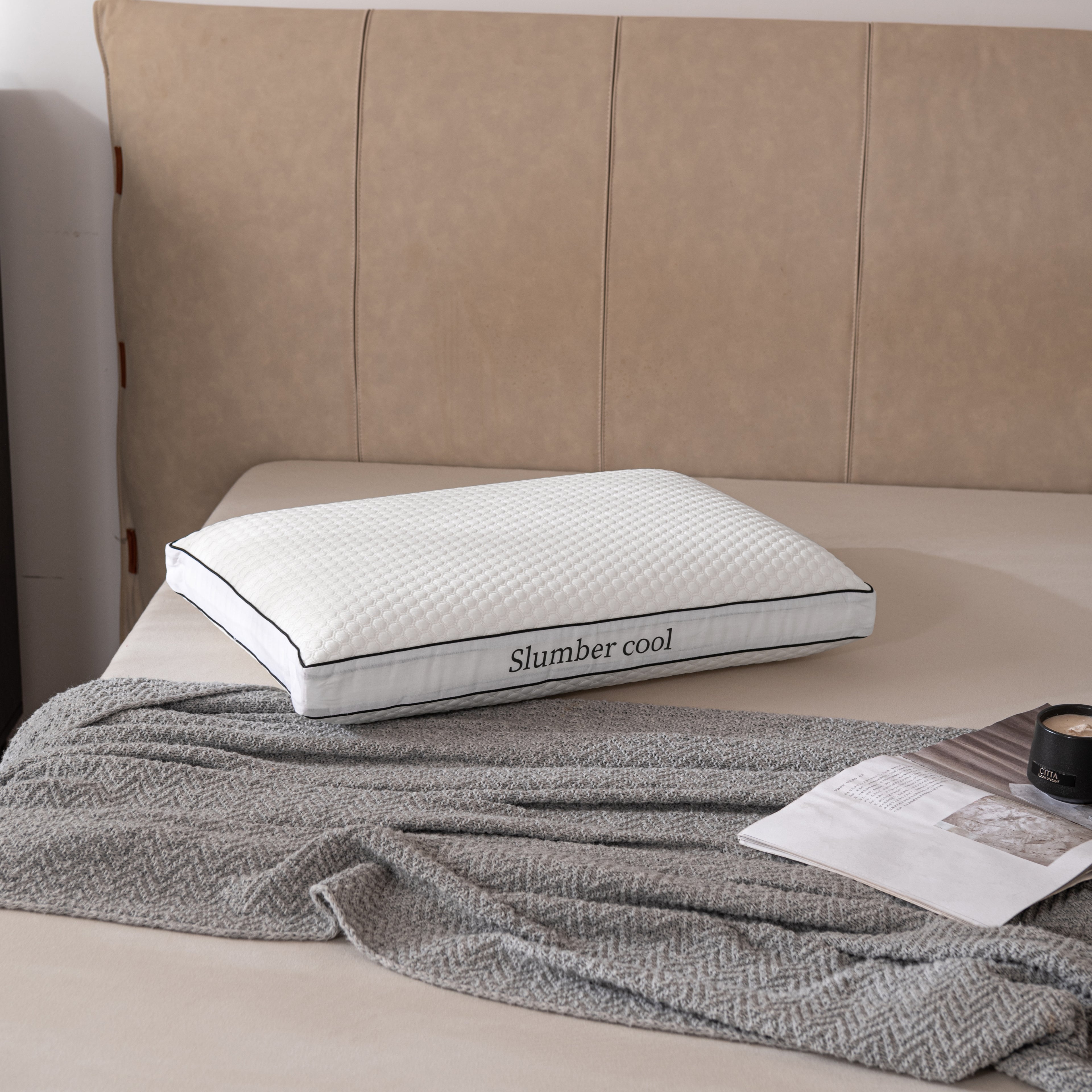 Lacozia Slumber Cooling Memory Foam Pillow