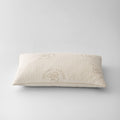 Organic cotton shredded memory foam pillow