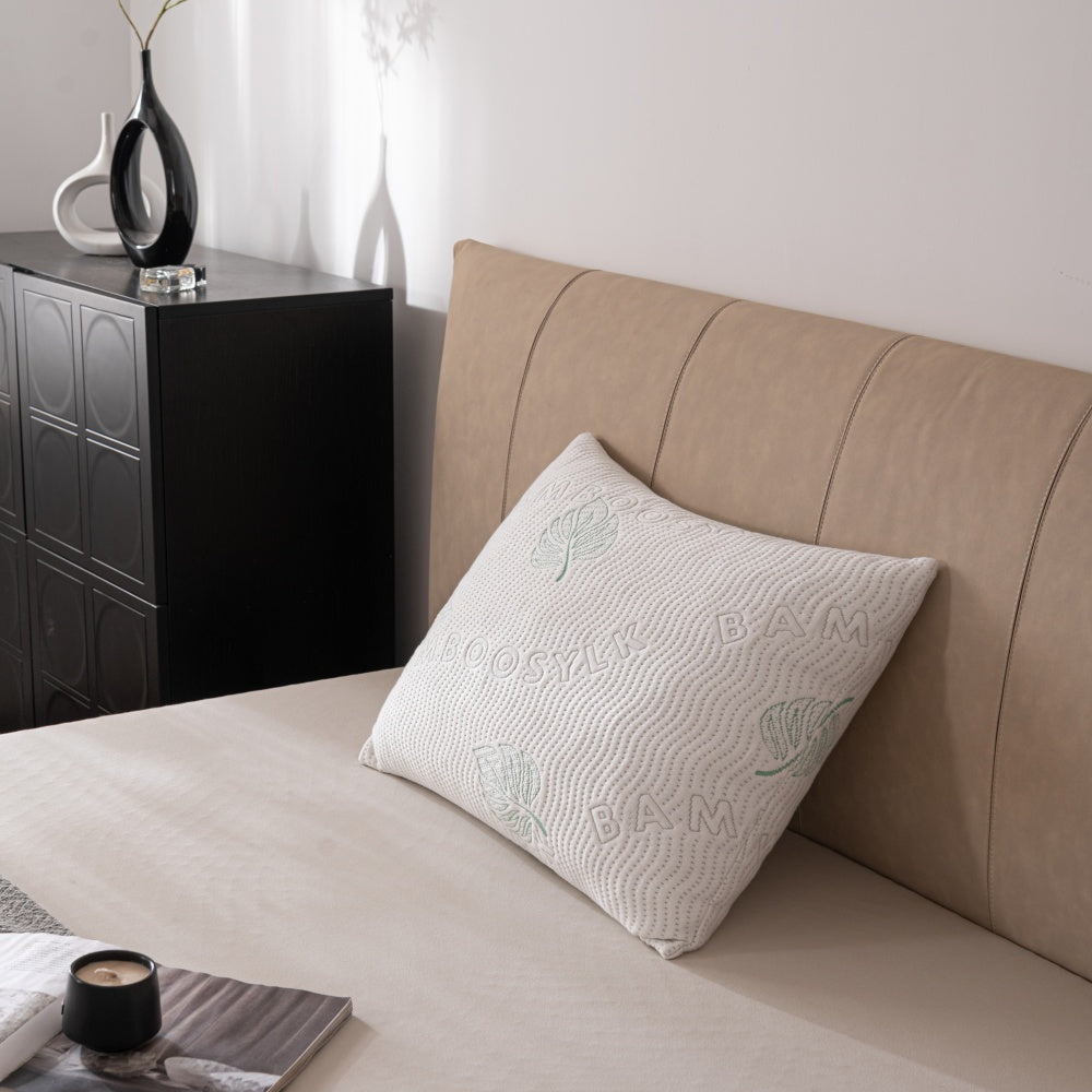 Bamboo shredded memory foam pillow