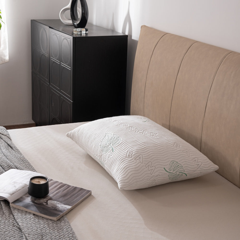 Bamboo shredded memory foam pillow