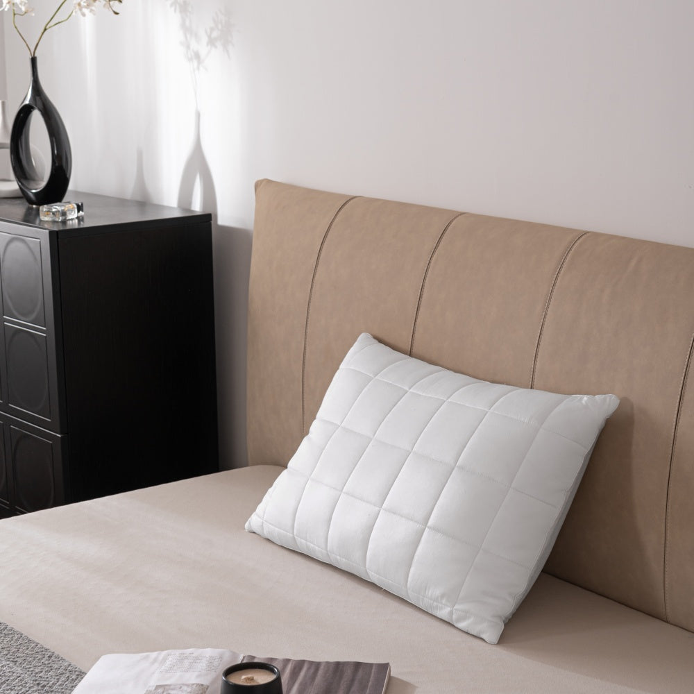 Bamboo quilted cooling pillow