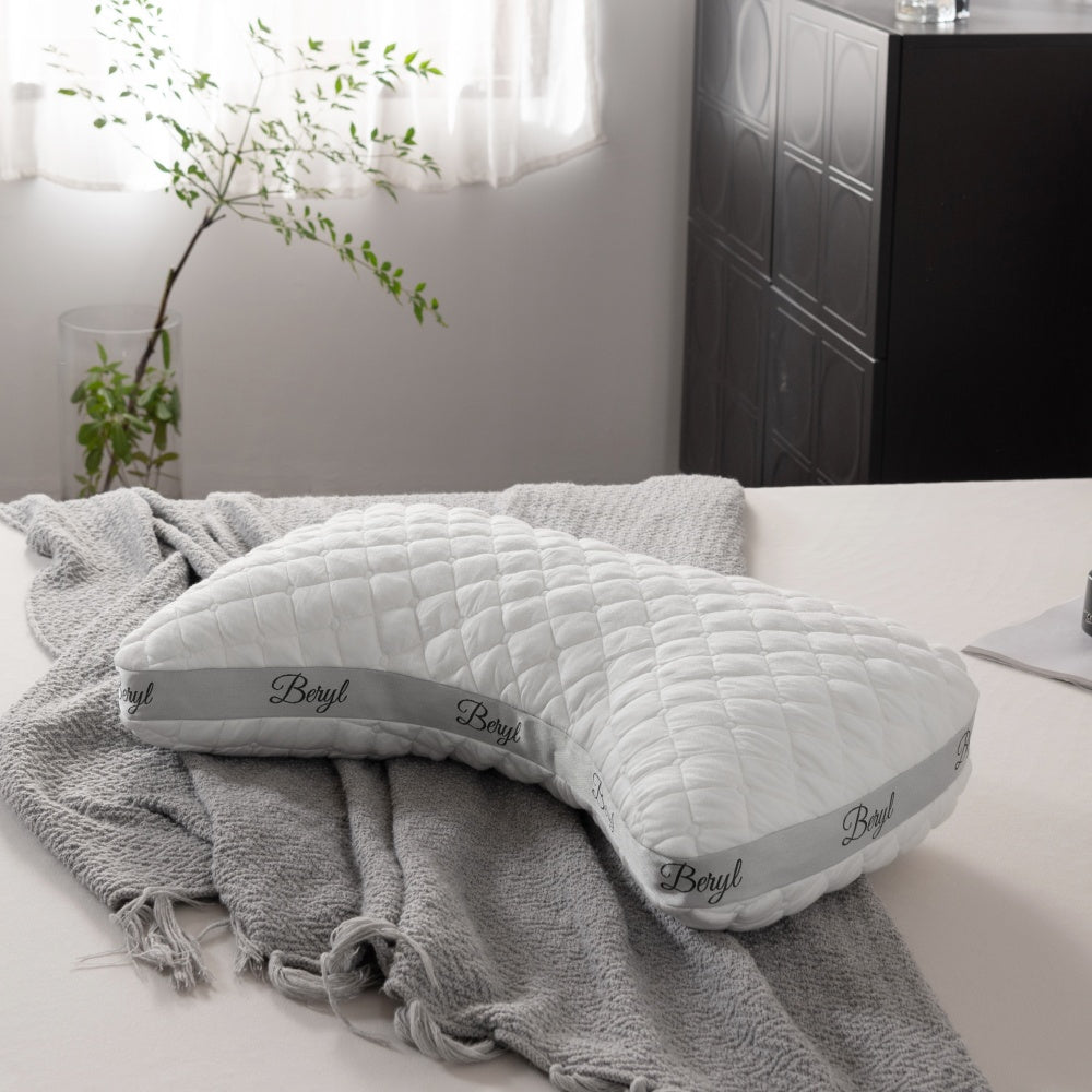 Bamboo shredded memory foam pillow